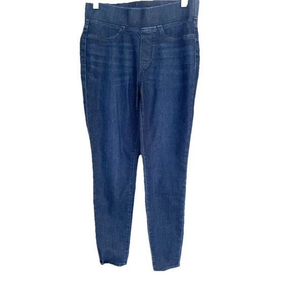 NWOT Talbots Simply Flattering Collection Pull-On Jeggings Dark Wash Size 6P - Picture 1 of 10